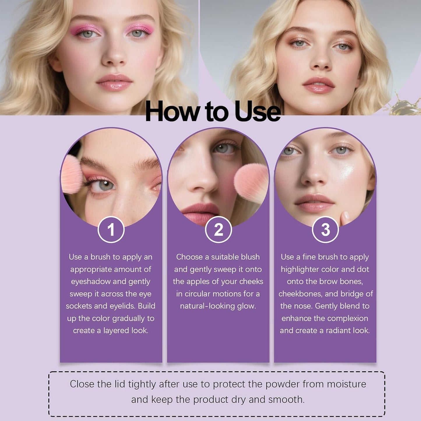 Glow Wardrobe Eye & Cheek Palette