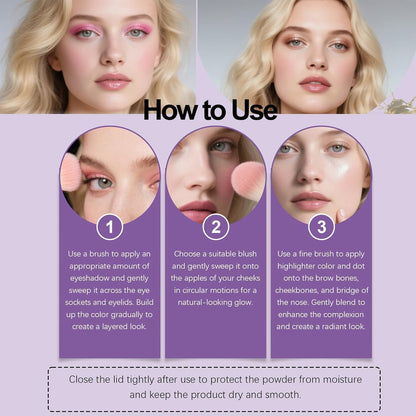 Glow Wardrobe Eye & Cheek Palette