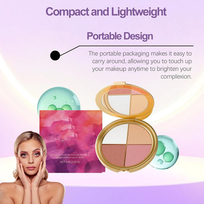 Glow Wardrobe Eye & Cheek Palette